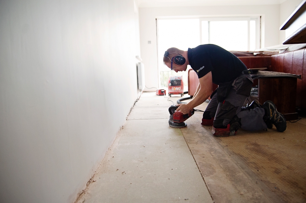 Grinding And Preparing A Subfloor for Quickstep Laminate » Floor De