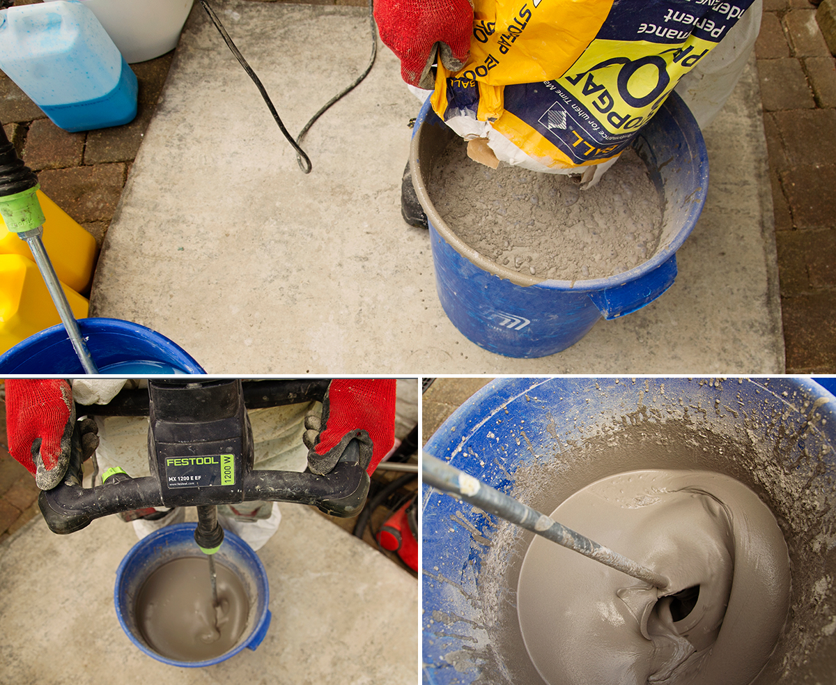 Damp Protection Seal & Sub Floor Preparation Using FBall Stopgap